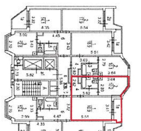 Продажа 1-комнатной квартиры 38,5 м², 2/19 этаж