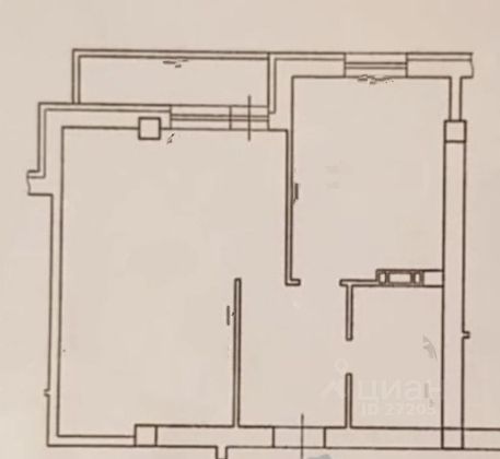 Продажа 1-комнатной квартиры 45,3 м², 8/15 этаж