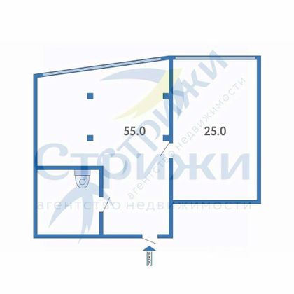 Продажа 1-комнатной квартиры 74,2 м², 12/17 этаж