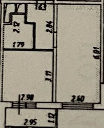 Продажа 1-комнатной квартиры 31,9 м², 9/27 этаж