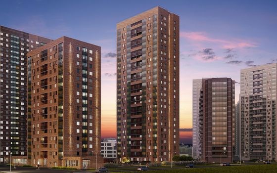 Продажа 3-комнатной квартиры 71,6 м², 5/27 этаж