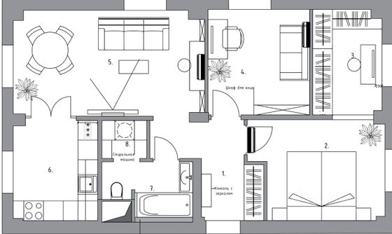 Продажа 4-комнатной квартиры 68 м², 4/4 этаж