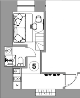 Продажа квартиры-студии 18,4 м², 2/6 этаж