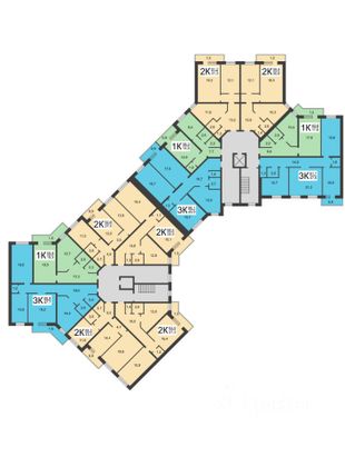 Продажа 3-комнатной квартиры 88,9 м², 3/10 этаж