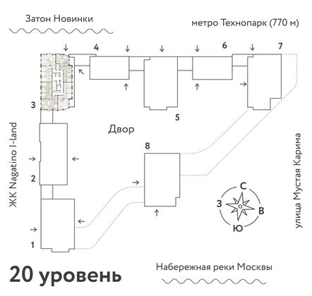 Продажа 3-комнатной квартиры 100,1 м², 20/20 этаж