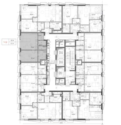 Продажа 1-комнатной квартиры 41,1 м², 5/30 этаж