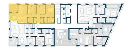 Продажа 4-комнатной квартиры 120,1 м², 2/6 этаж