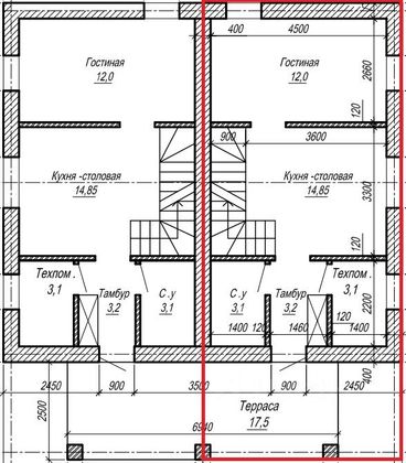 Продажа 3-комнатной квартиры 80 м², 1/2 этаж