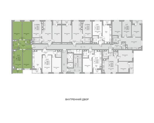 Продажа 3-комнатной квартиры 79,2 м², 5/15 этаж