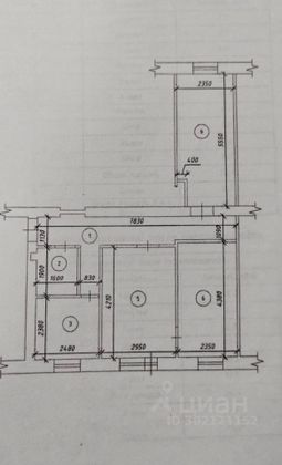 Продажа 3-комнатной квартиры 56 м², 4/5 этаж