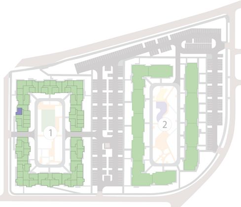 38,8 м², 1-комн. квартира, 3/4 этаж