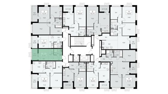 Продажа 1-комнатной квартиры 20,3 м², 13/15 этаж