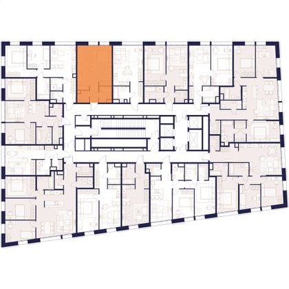 Продажа квартиры-студии 38,5 м², 2/23 этаж