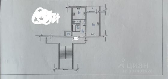 Продажа 1-комнатной квартиры 40 м², 3/5 этаж