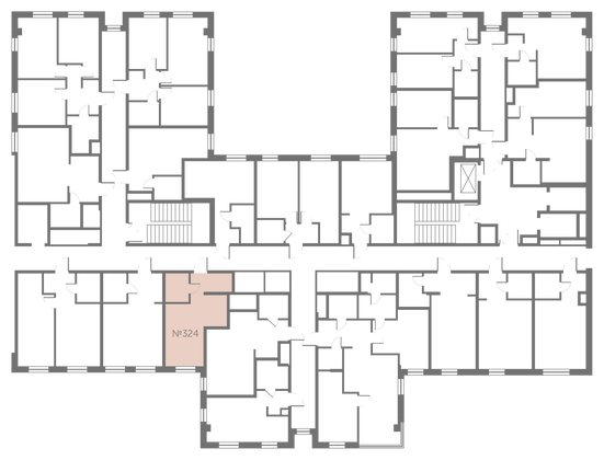 Продажа квартиры-студии 25,4 м², 6/13 этаж