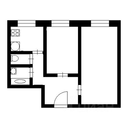 Аренда 1 комнаты, 11,8 м², 2/9 этаж