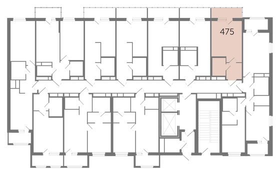 Продажа квартиры-студии 26,6 м², 11/12 этаж