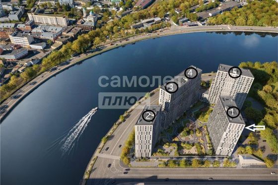 Продажа 1-комнатной квартиры 53,7 м², 11/20 этаж