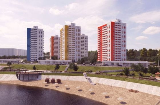 Продажа 1-комнатной квартиры 53,7 м², 5/16 этаж