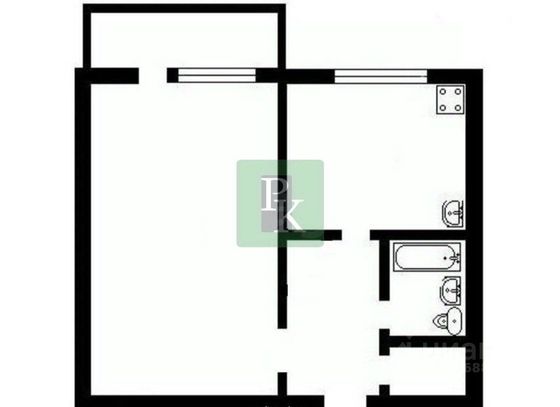 Продажа 1-комнатной квартиры 31 м², 2/5 этаж