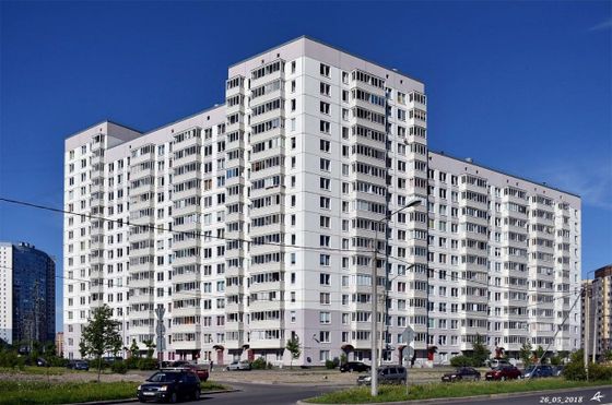 Продажа 1-комнатной квартиры 45 м², 15/17 этаж