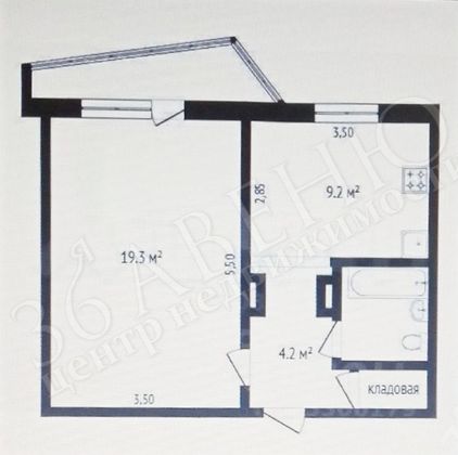 Продажа 1-комнатной квартиры 41 м², 6/9 этаж