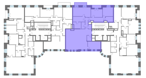 Продажа 4-комнатной квартиры 201,8 м², 5/6 этаж