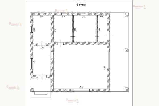 Продажа дома, 64 м², с участком 10 соток