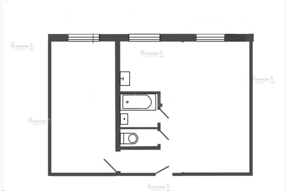 Продажа 2-комнатной квартиры 44 м², 1/5 этаж