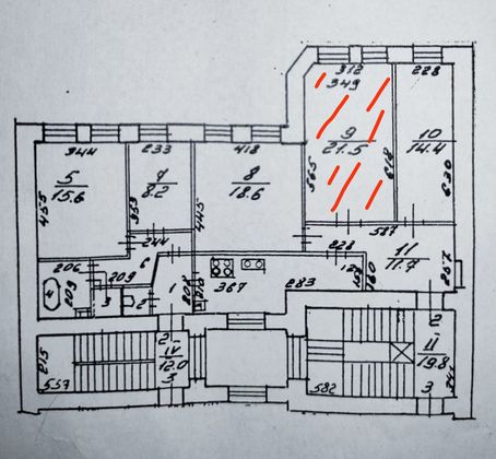 Продажа 1 комнаты, 21,5 м², 2/9 этаж