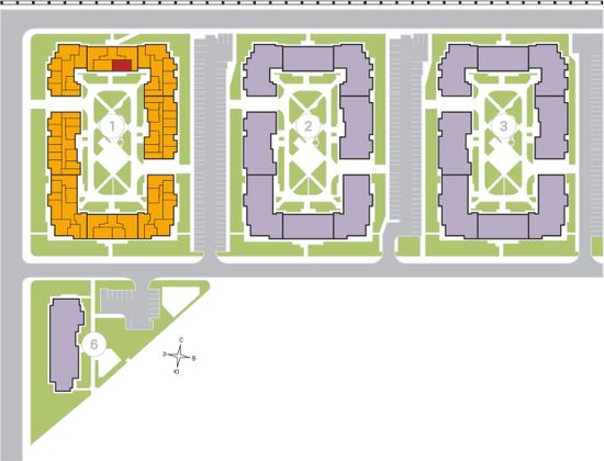 54,5 м², 2-комн. квартира, 4/4 этаж