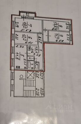 Продажа 4-комнатной квартиры 89,1 м², 5/10 этаж