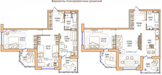Продажа 2-комнатной квартиры 64,2 м², 2/17 этаж