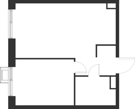 Продажа 1-комнатной квартиры 39,2 м², 16/17 этаж