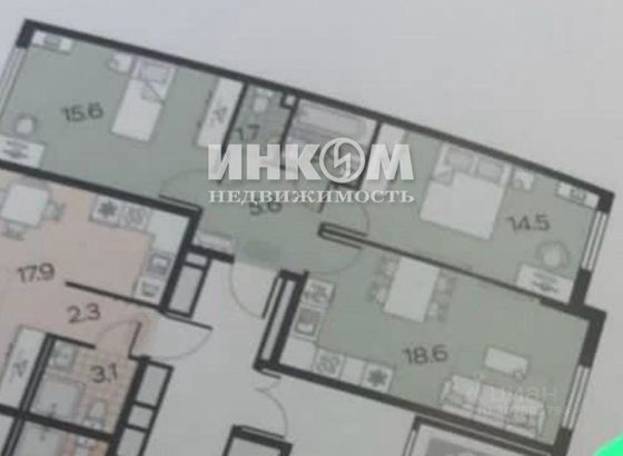 Продажа 3-комнатной квартиры 59 м², 2/5 этаж