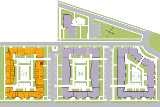 37,5 м², 1-комн. квартира, 1/4 этаж