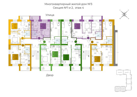 Продажа квартиры-студии 29 м², 4/4 этаж