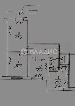 Продажа 3-комнатной квартиры 76,3 м², 14/16 этаж