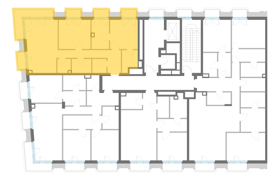 Продажа 2-комнатной квартиры 93,2 м², 2/6 этаж