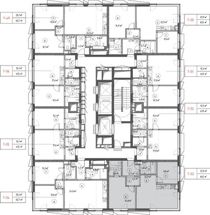 Продажа 2-комнатной квартиры 60,6 м², 8/30 этаж