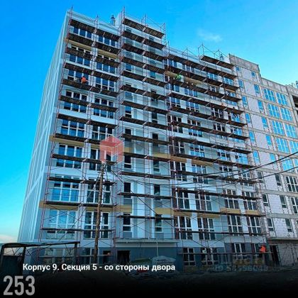 Продажа 2-комнатной квартиры 63,8 м², 1/9 этаж