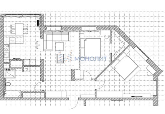 Продажа 3-комнатной квартиры 92 м², 15/25 этаж