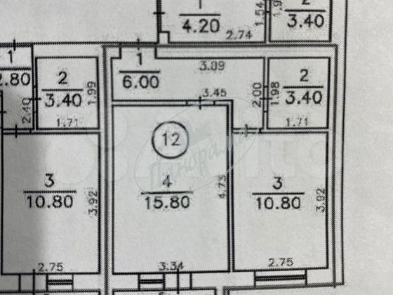 Продажа 1-комнатной квартиры 37,5 м², 2/3 этаж