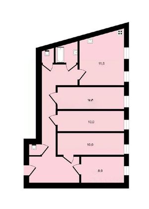 Продажа 3-комнатной квартиры 75 м², 2/6 этаж