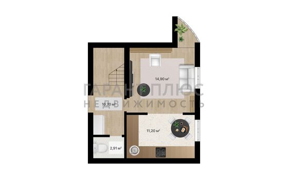 Продажа 3-комнатной квартиры 81 м², 5/6 этаж