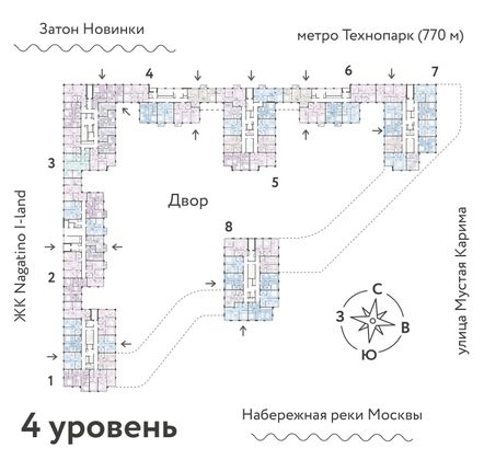 Продажа 3-комнатной квартиры 63,3 м², 4/20 этаж