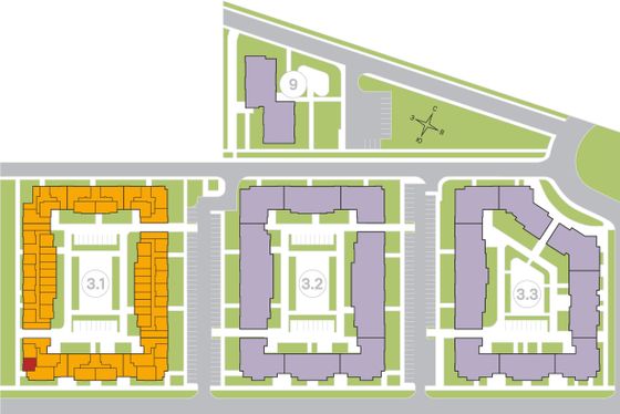 51,5 м², 2-комн. квартира, 4/4 этаж