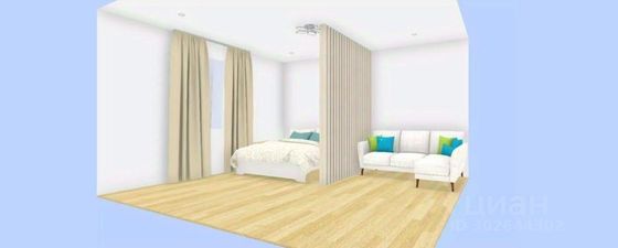 Продажа 2-комнатной квартиры 61,7 м², 1/10 этаж