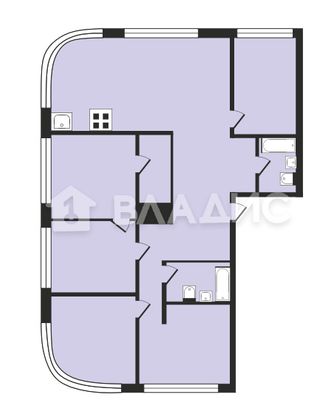 Продажа 4-комнатной квартиры 112 м², 20/20 этаж