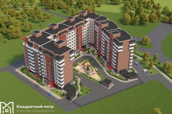 Продажа 2-комнатной квартиры 63,3 м², 6/9 этаж